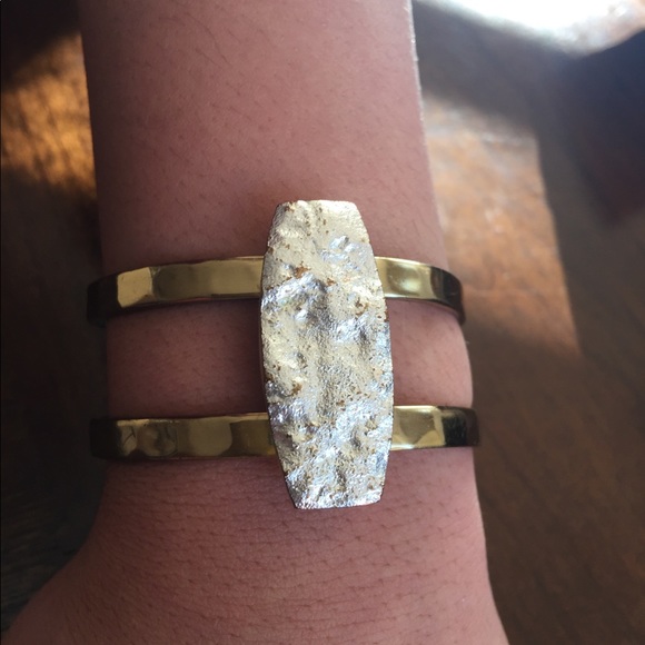 Rustic cuff bracelet - Picture 2 of 6